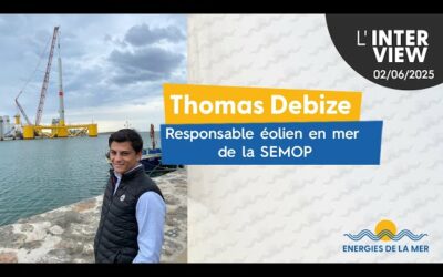 Ocean Winds produit ses premiers kilowatts éolien flottant en France au large de Leucate
