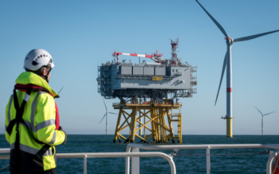 SPIE, VALEMO et Services Voltige retenus par EDF power solutions pour la maintenance du Parc éolien en mer de Saint-Nazaire