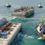 Plus que 6 caissons à installer pour le hub Ile Princesse Elisabeth