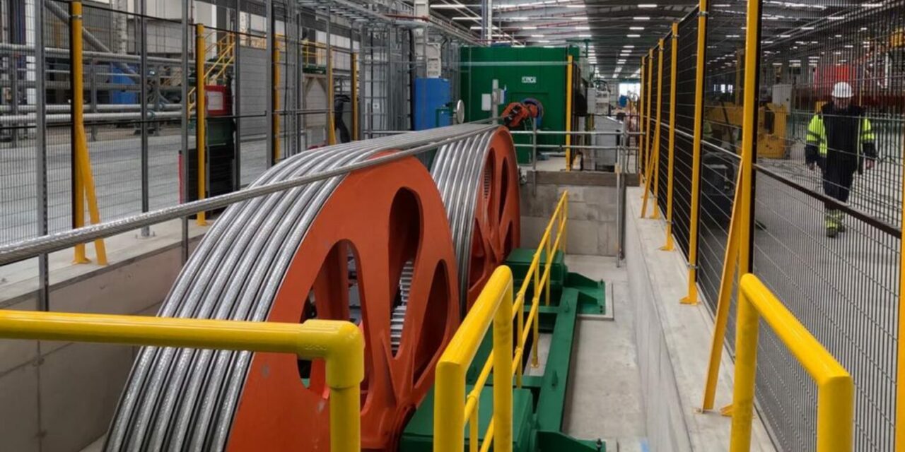 JDR inaugure une usine de fabrication de câbles sous-marins à Blyth