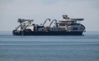 RTE a lancé la pose des câbles d’interconnexion électrique entre la France et l’Espagne par le golfe de Gascogne