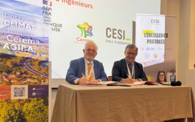 Transition écologique, ville durable, infrastructures : CESI École d’Ingénieurs et le Cerema signent un partenariat stratégique au service des territoires de demain