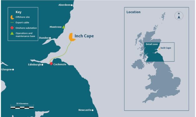 Les trois sections du deuxième câble d&rsquo;exportation d&rsquo;Inch Cape sont posées