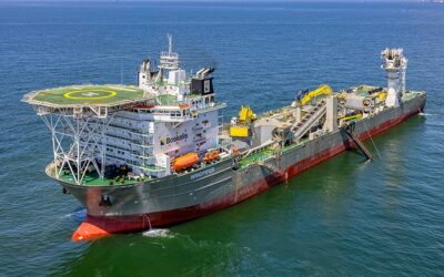 Le Boskalis Windpiper devient le plus grand navire d’installation de roches sous-marines