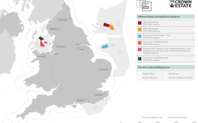 Le Crown Estate lance un appel d&rsquo;offres accéléré pour le site éolien offshore de Morgan