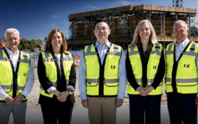 LS GreenLink commence la construction d’une tour de vulcanisation continue verticale (VCV)