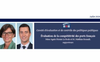 Rapport sur la compétitivité des ports français, Comment redresser la barre selon les députés Agnès Firmin Le Bodo et Matthias Renault ?