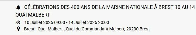 Agenda : les événements du mois de juillet !