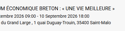 Agenda : les événements de l’été jusqu’aux Océanes Atlantique