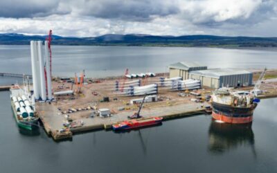 Jusqu’à 180 nouveaux emplois dans le secteur de l’éolien offshore vont être créés au port de Nigg, à Maraen, en Écosse