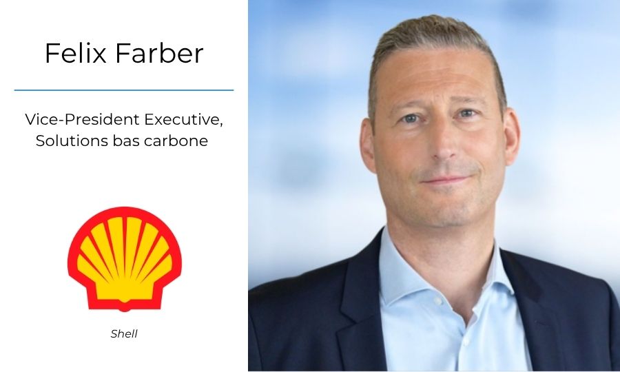 Shell nomme Felix Farber, nouveau responsable des activités bas carbone