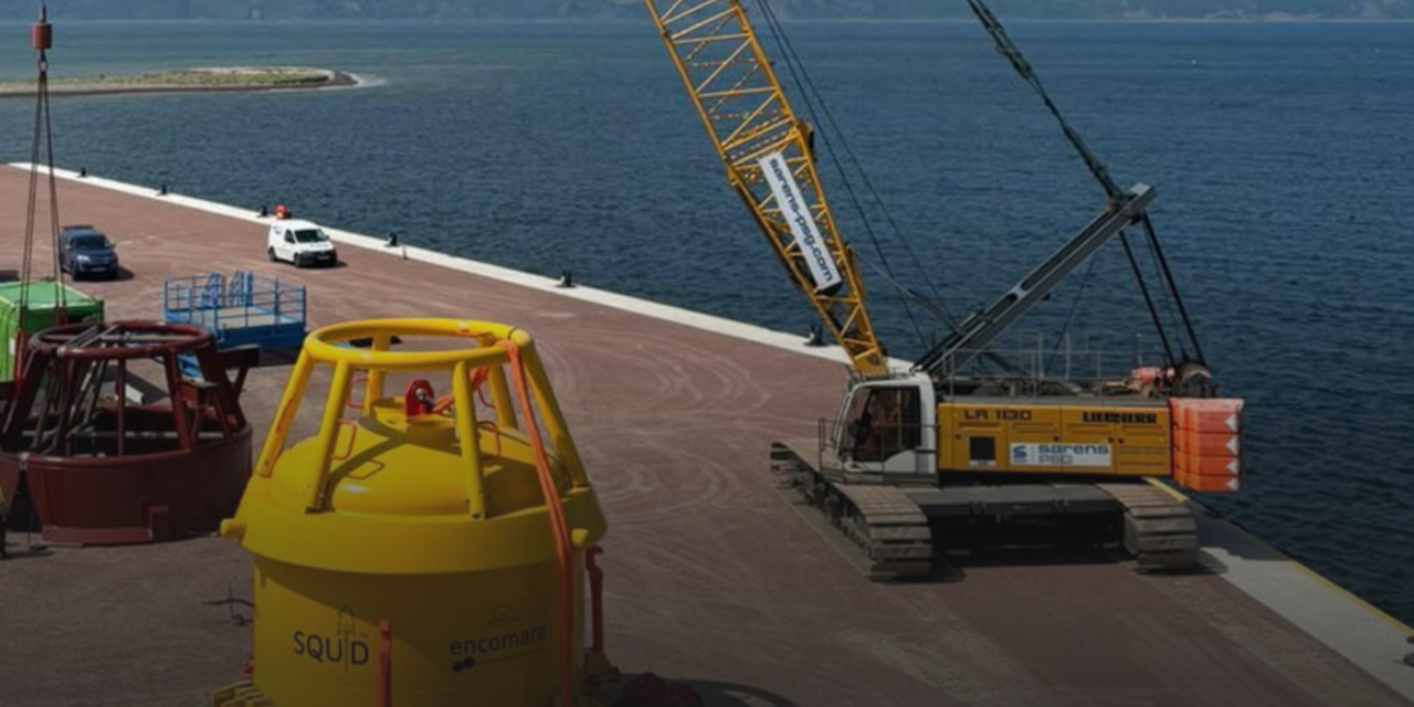 Encomara teste le système de connexion rapide pour éoliennes flottantes « Squid »