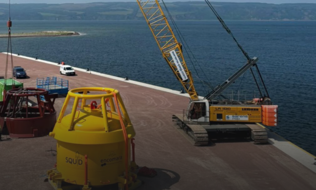 Encomara teste le système de connexion rapide pour éoliennes flottantes « Squid »