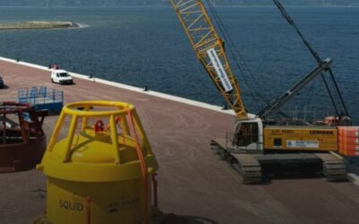 Encomara teste le système de connexion rapide pour éoliennes flottantes « Squid »