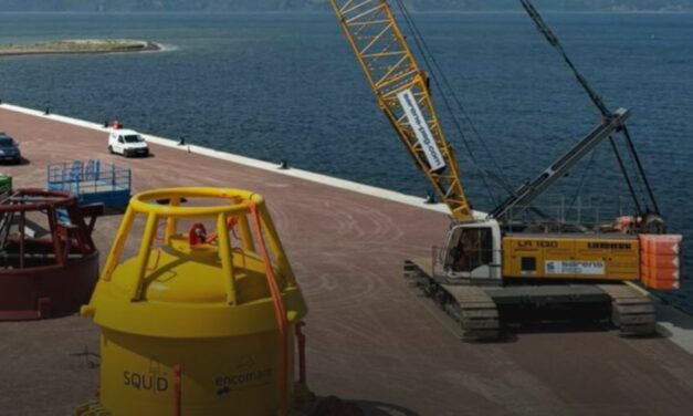 Encomara teste le système de connexion rapide pour éoliennes flottantes « Squid »