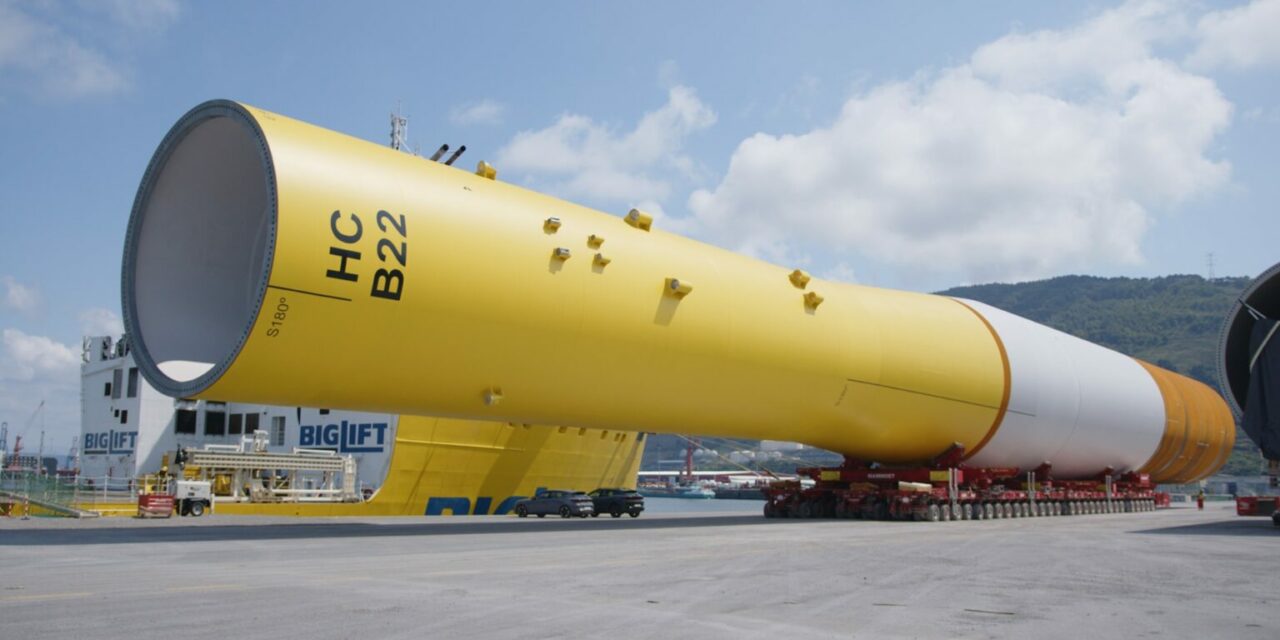 Hornsea 3 : Haizea livre les plus grands monopieux jamais construits en Europe du Sud