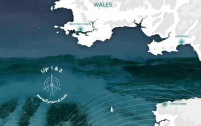 Sur la zone de Llŷr, de nouveaux systèmes d’amarrage pour le flottant vont être testés à des profondeurs moyennes entre 60 et 70 mètres