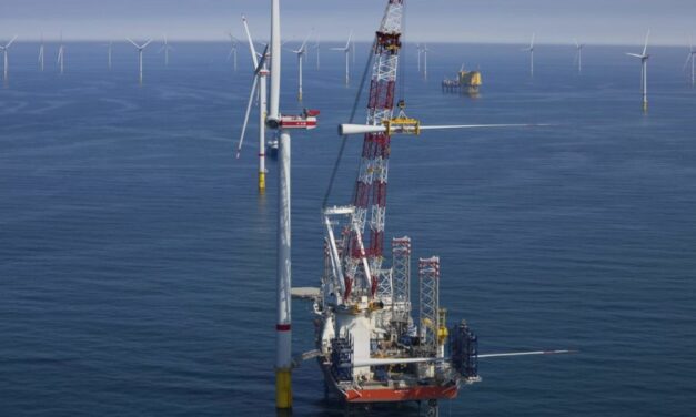 He Dreiht : toutes les turbines sont installées