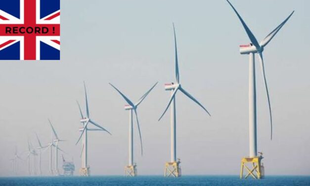 L&rsquo;éolien offshore établit un nouveau record de production au Royaume-Uni en 2025