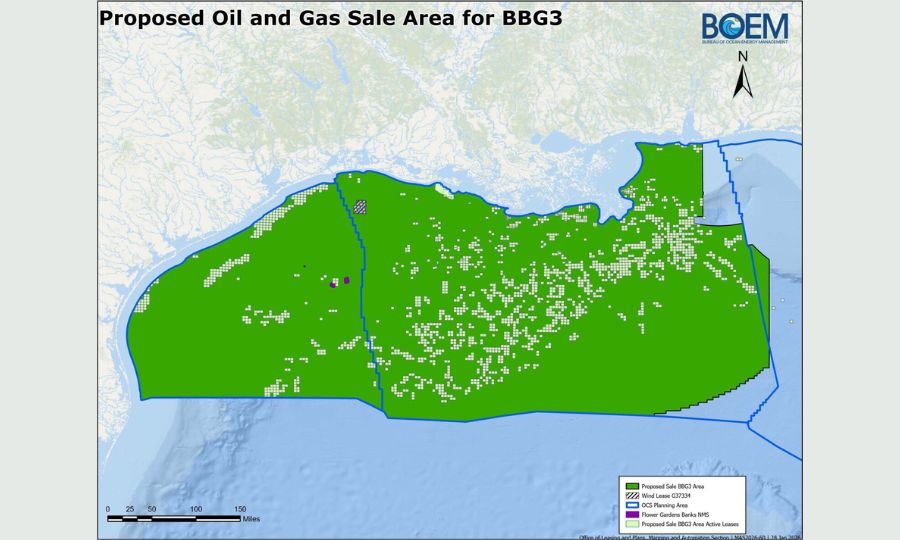 Pétrole : Seize entreprises ont candidaté dans le cadre de la vente Big Beautiful Gulf 3