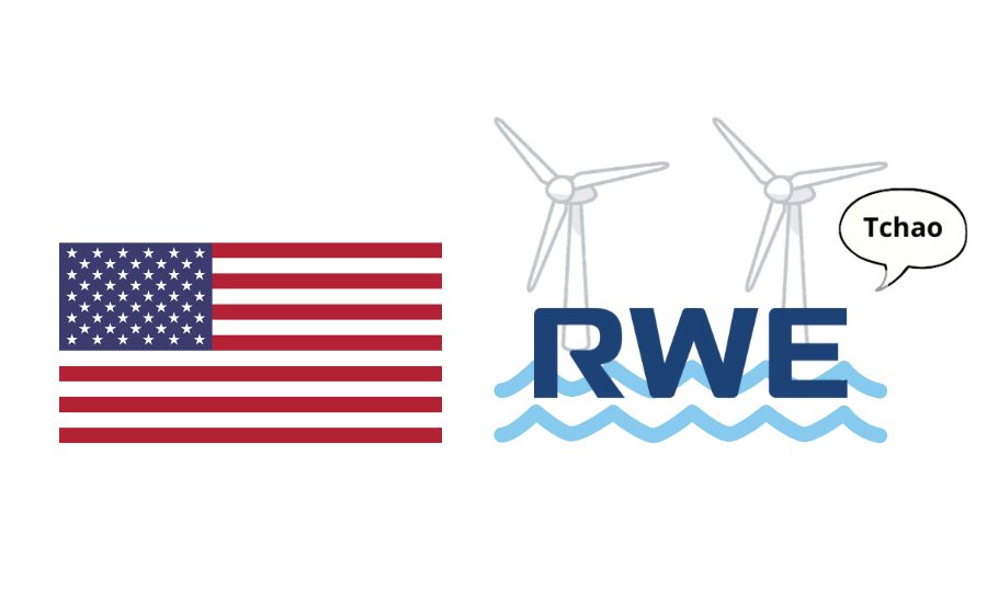 Le gouvernement américain conclut un accord de sortie du secteur éolien offshore avec RWE pour 1,2 milliard de dollars