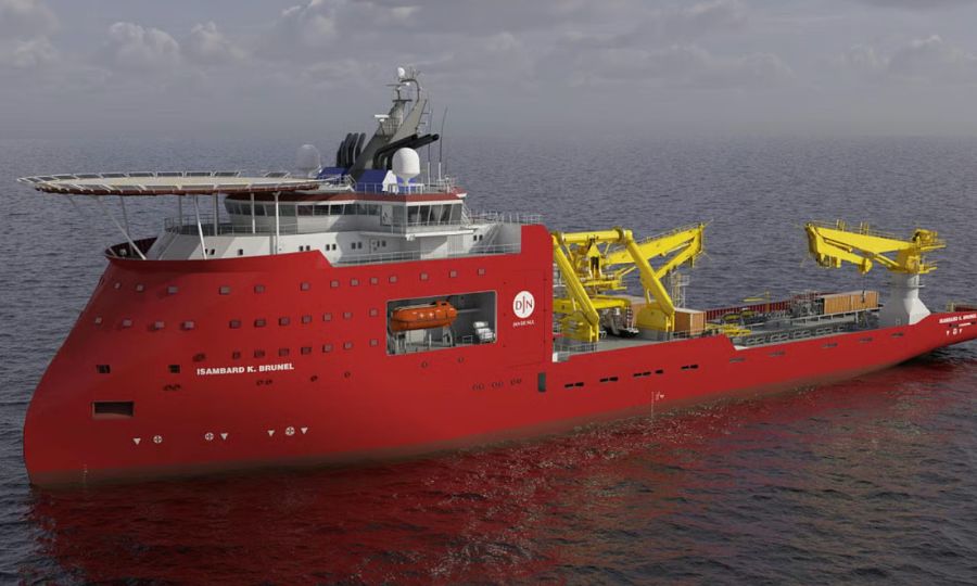 Jan De Nul commande un navire de soutien aux travaux de tranchées supplémentaire auprès du constructeur chinois CMHI