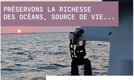 Le réseau OML (Océan mer littoral) NAMO* du mouvement France Nature Environnement exige que la protection du milieu marin conditionne son exploitation