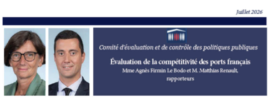 Rapport sur la compétitivité des ports français, Comment redresser la barre selon les députés Agnès Firmin Le Bodo et Matthias Renault ?