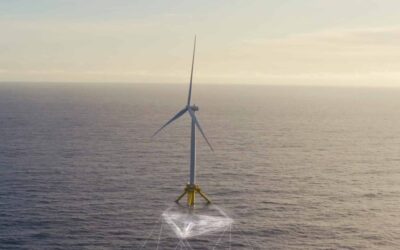 L’éolienne flottante de démonstration TetraSpar est rentrée au port : sa mission en mer est terminée