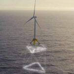 L&rsquo;éolienne flottante de démonstration TetraSpar est rentrée au port : sa mission en mer est terminée