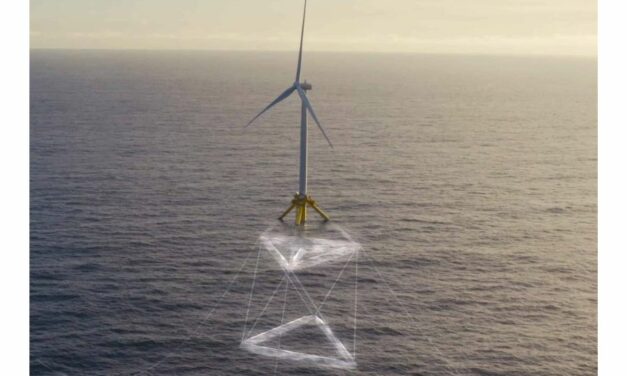 L&rsquo;éolienne flottante de démonstration TetraSpar est rentrée au port : sa mission en mer est terminée