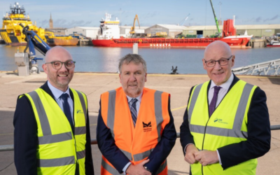 Le port de Montrose choisit par SSE pour sa base d’exploitation éolienne offshore de Berwick Bank B va créer 100 nouveaux emplois