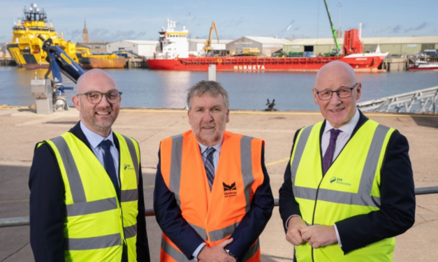 Le port de Montrose choisit par SSE pour sa base d&rsquo;exploitation éolienne offshore de Berwick Bank B va créer 100 nouveaux emplois