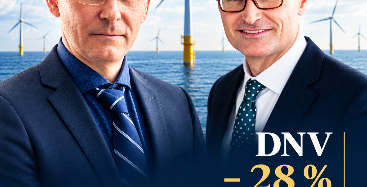 DNV : avec l&rsquo;industrialisation et la normalisation les coûts de l&rsquo;éolien en mer du Nord pourrait être réduits jusqu&rsquo;à 28%