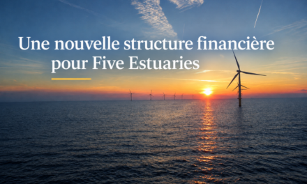 Copenhagen Infrastructure V, a acquis une participation de 25 % dans le parc éolien offshore de Five Estuaries