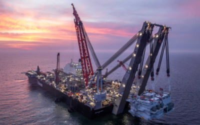 50Hertz a achevé l&rsquo;installation des deux sous-stations offshore du parc éolien en mer Gennaker