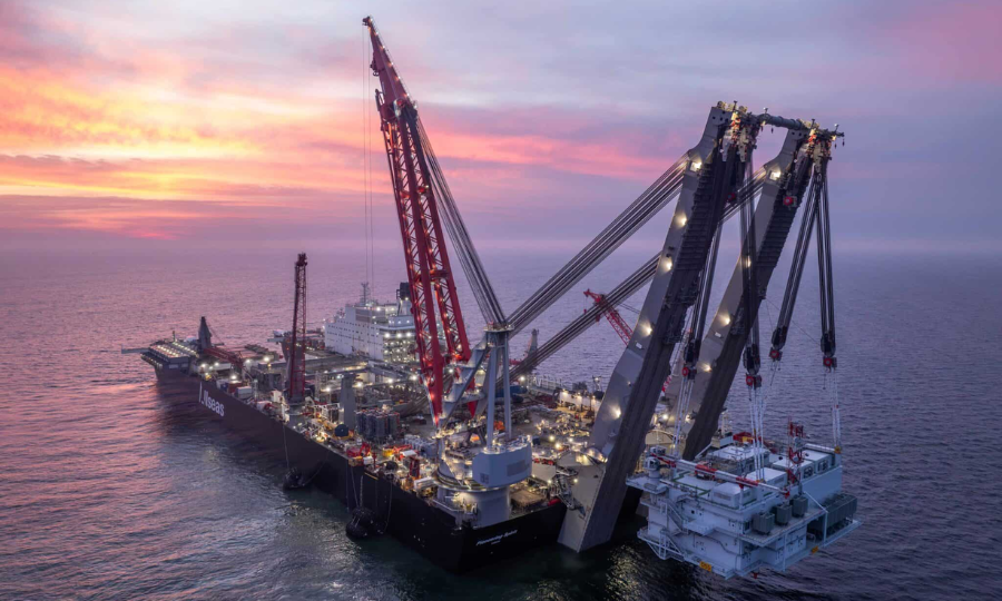 50Hertz a achevé l&rsquo;installation des deux sous-stations offshore du parc éolien en mer Gennaker