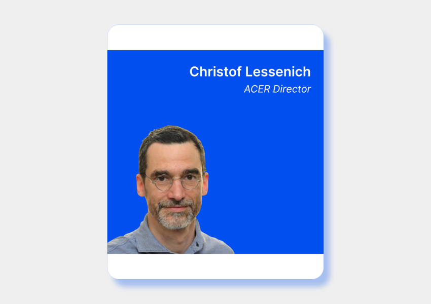 Christof Lessenich deviendra le nouveau directeur de l&rsquo;ACER