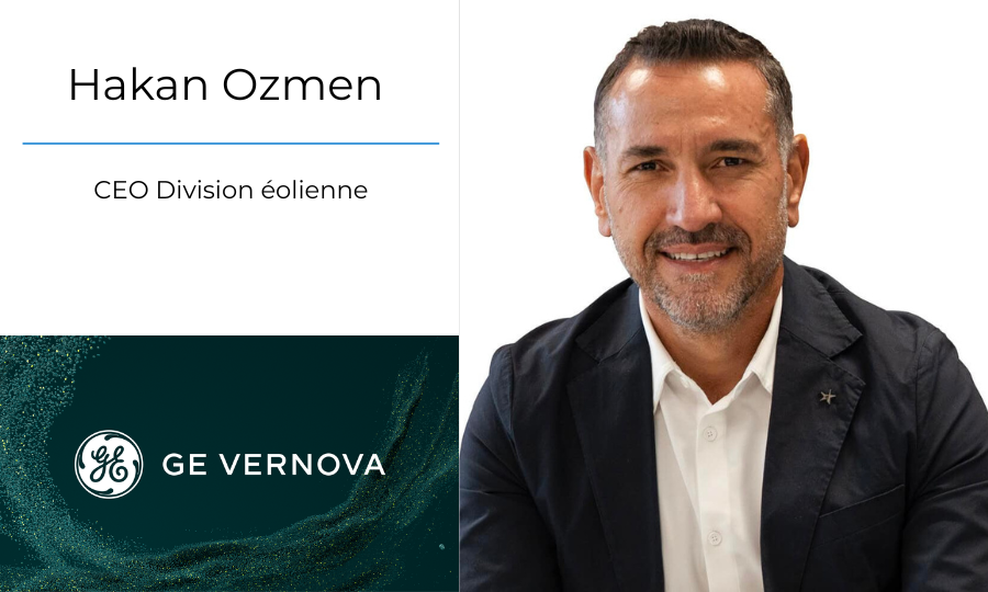 Scott Strazik, PDG de GE Vernova, nomme Hakan Ozmen à la tête de la division éolienne