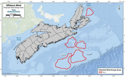 100 millions $ seront investis par le gouvernement fédéral canadien dans le projet d&rsquo;énergie éolienne en mer en Nouvelle-Écosse