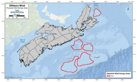 100 millions $ seront investis par le gouvernement fédéral canadien dans le projet d&rsquo;énergie éolienne en mer en Nouvelle-Écosse