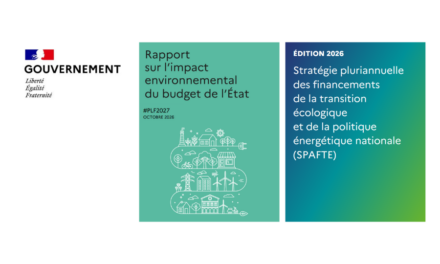 Publication de la Stratégie pluriannuelle des financements de la transition écologique et du budget vert 2027