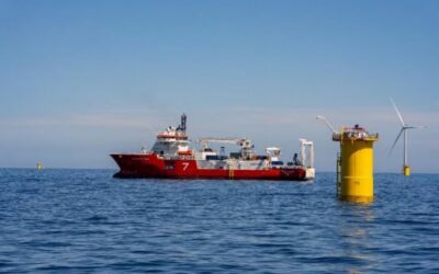 L’installation des câbles inter-éoliennes du parc éolien offshore East Anglia Three est terminée