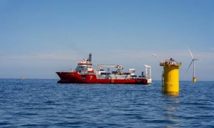 L&rsquo;installation des câbles inter-éoliennes du parc éolien offshore East Anglia Three est terminée
