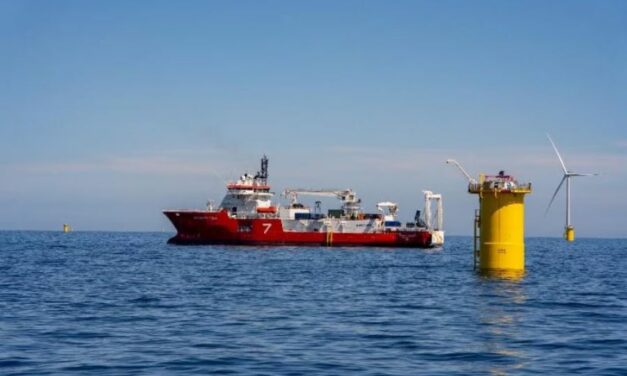 L&rsquo;installation des câbles inter-éoliennes du parc éolien offshore East Anglia Three est terminée